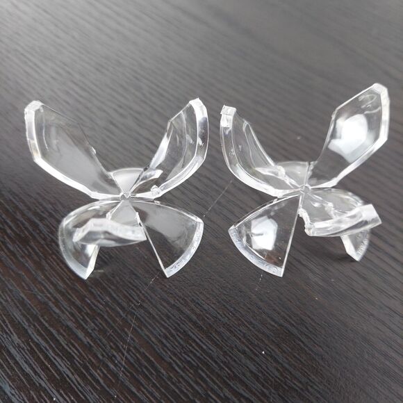 Onyx Marble Egg Polished Stone Set of 3 With Stands Marbled Alabaster Speckled - Picture 10 of 16